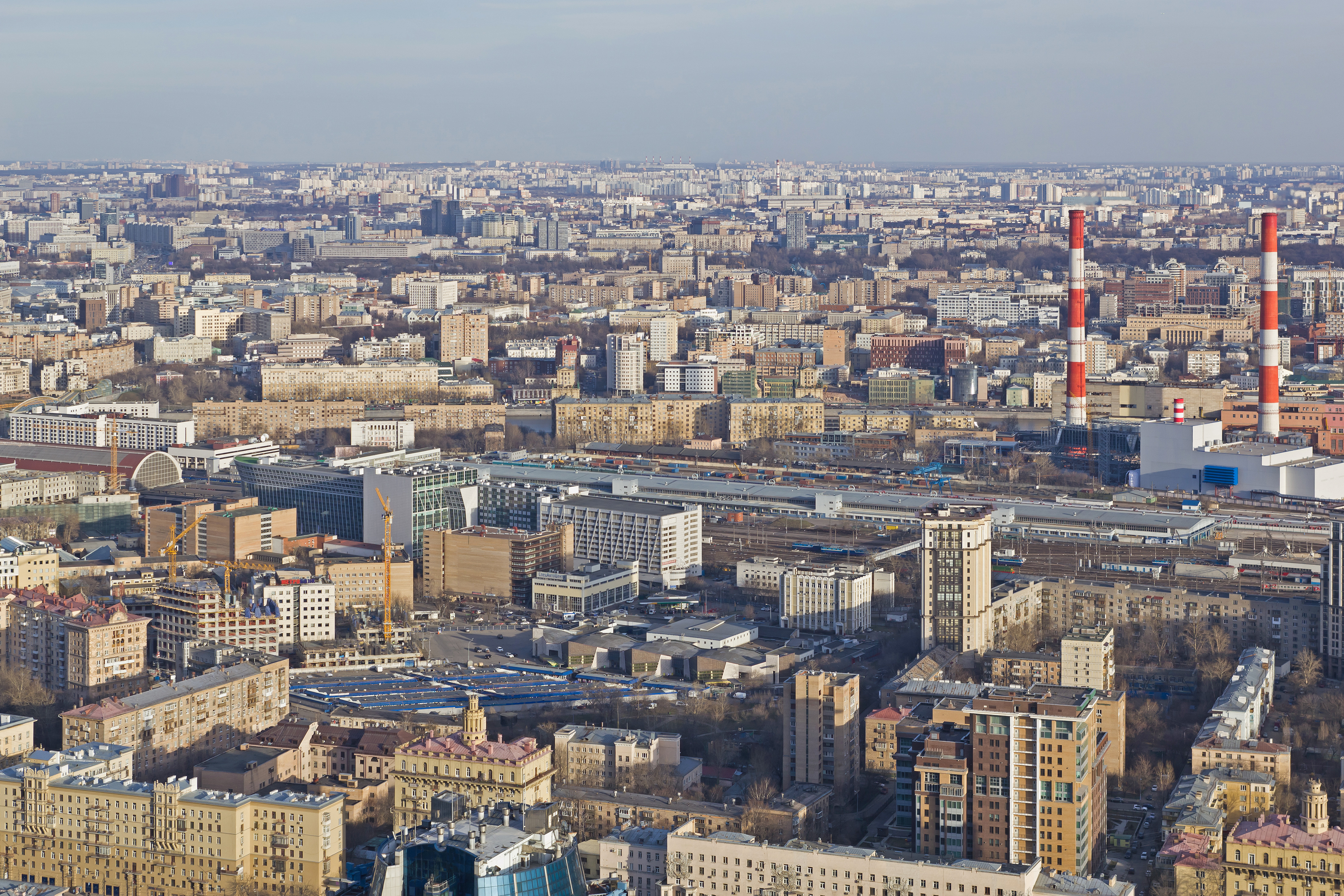 View from Imperia Tower Moscow 04-2014 img11