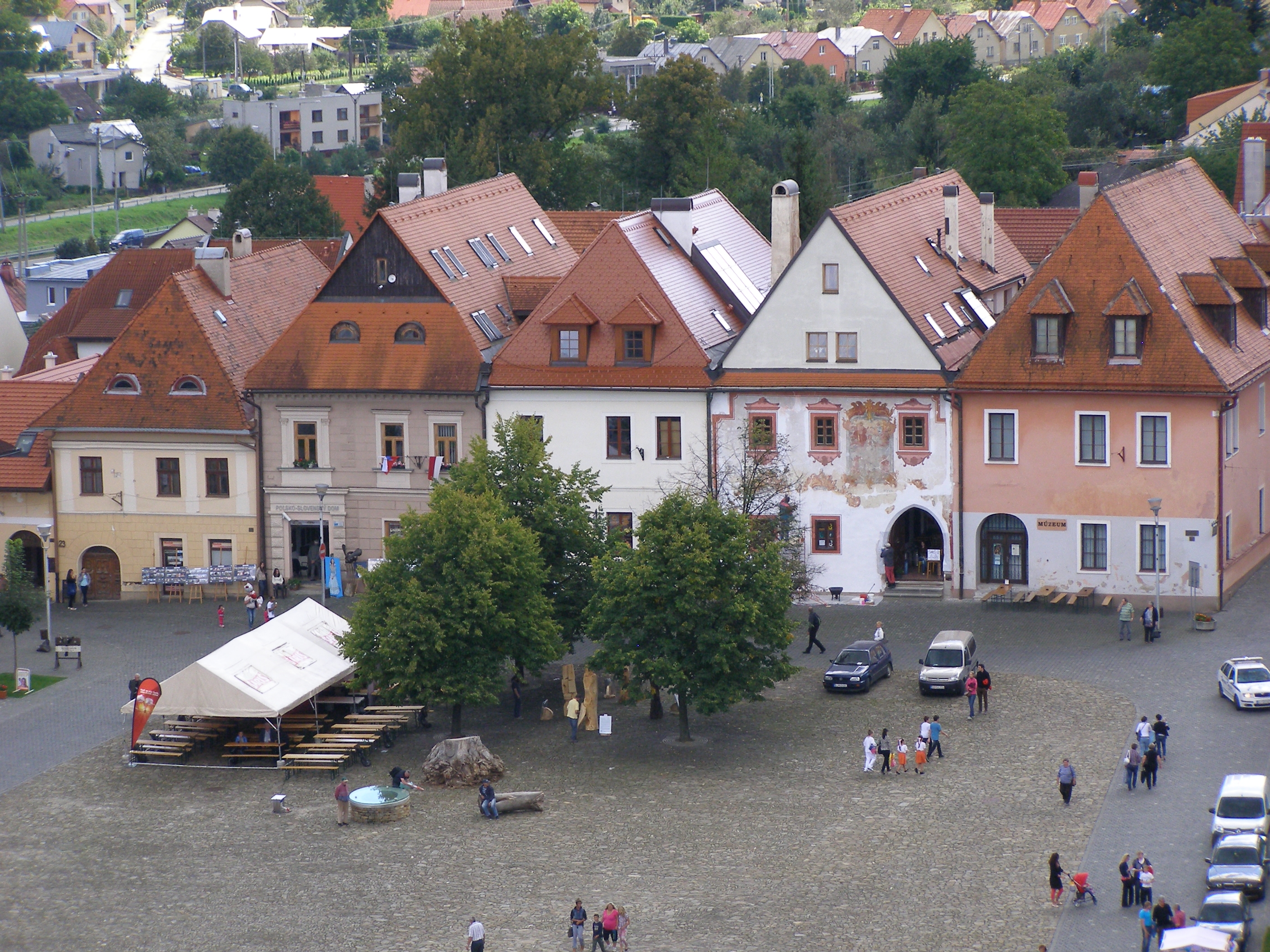 Bardejov widok z wiezy 9
