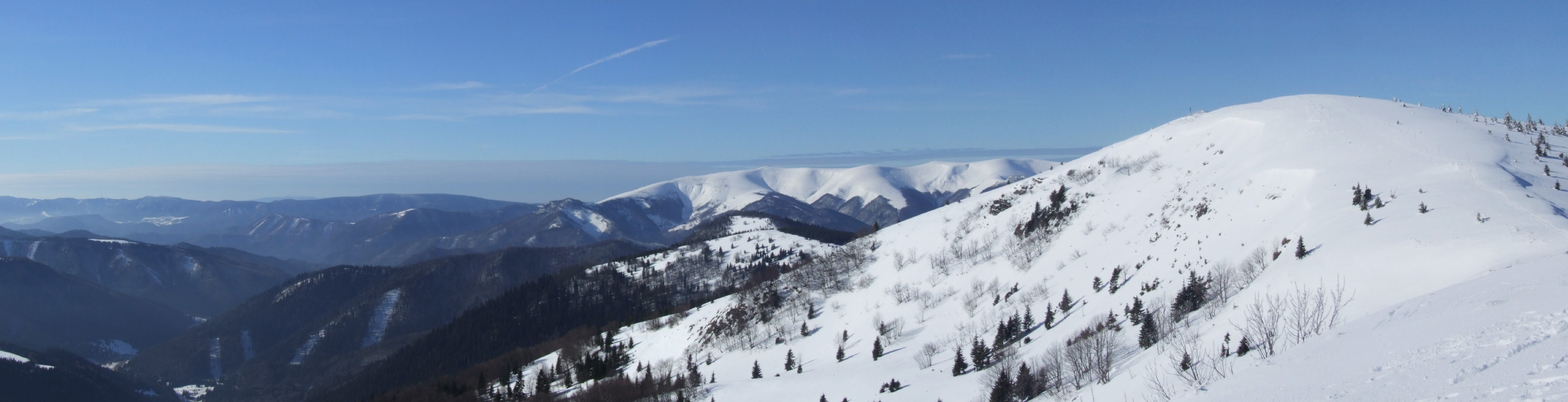 Veľká Fatra - panorama-czysta