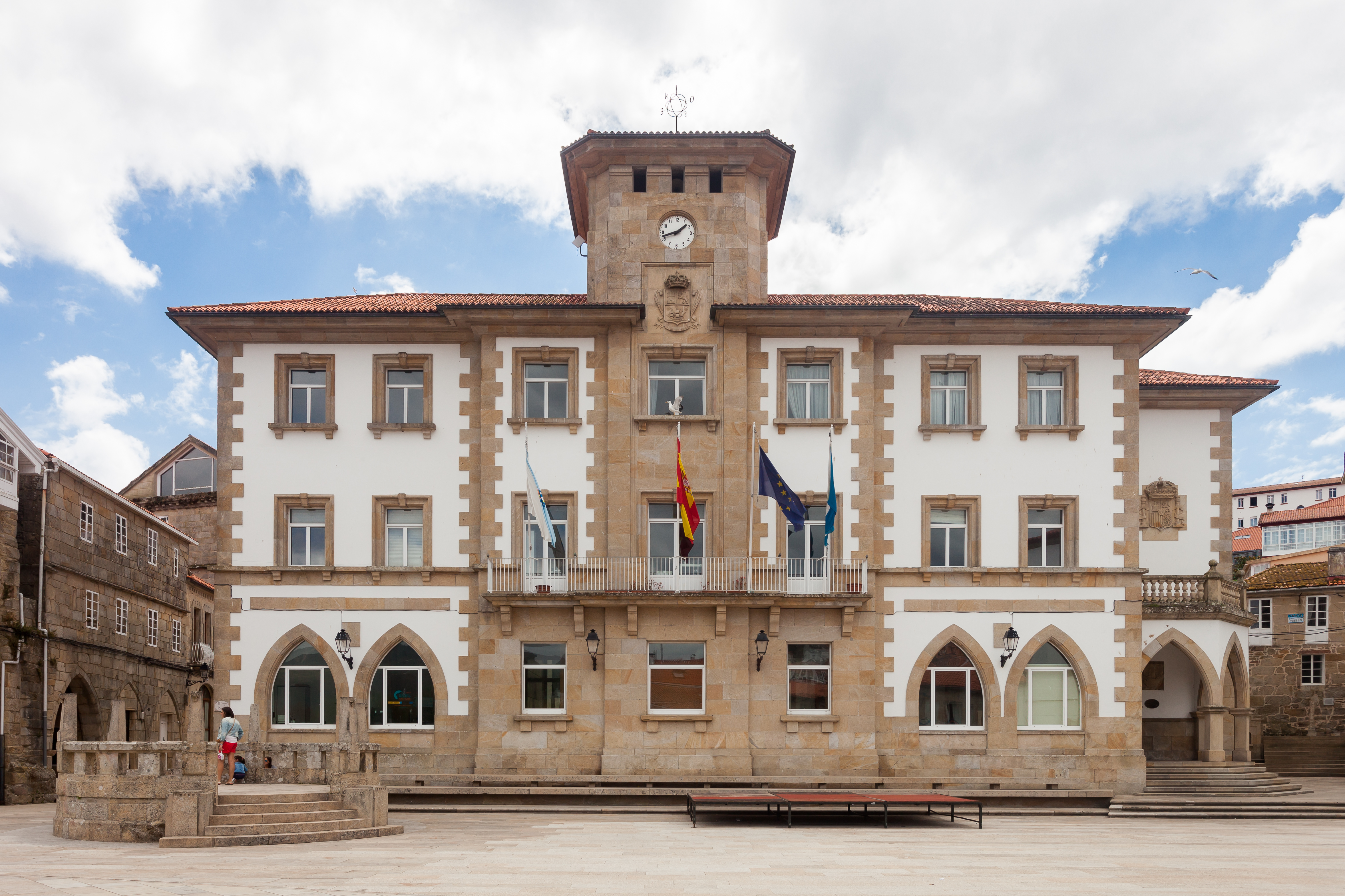 2015. Casa do concello de Muros. Galiza MU24