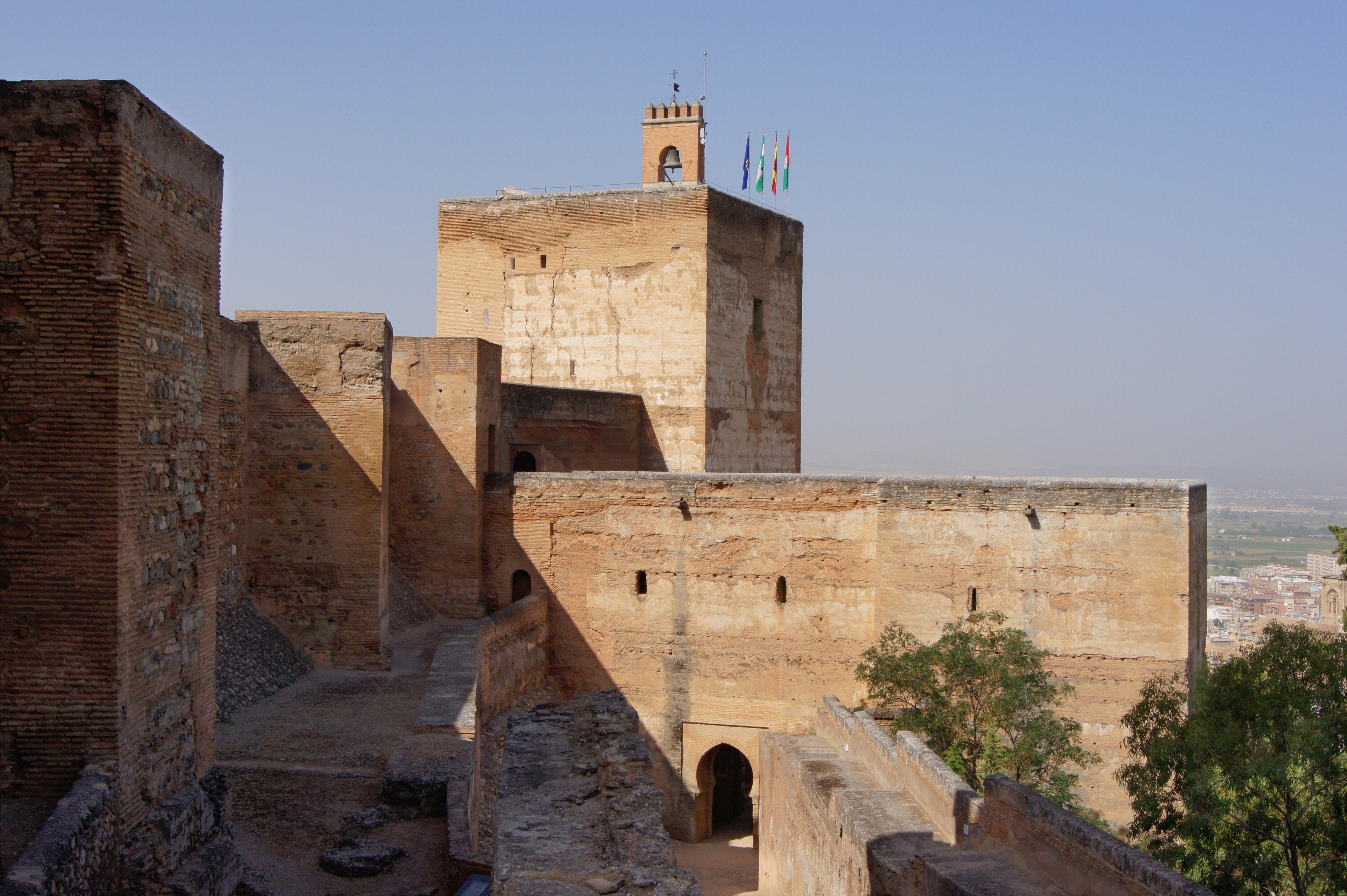 Alcazaba remparts Alhambra Grenade