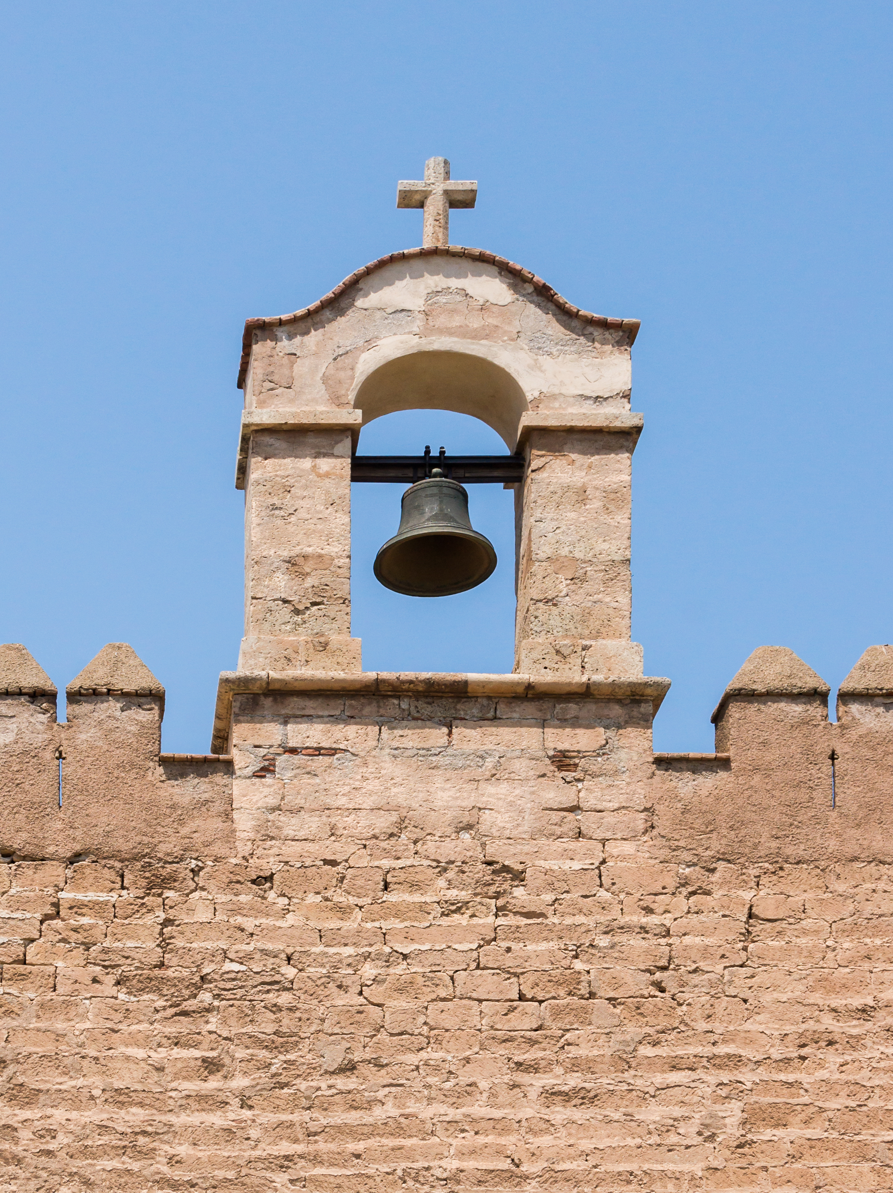Bell gable, Alcazaba, Almeria, Spain