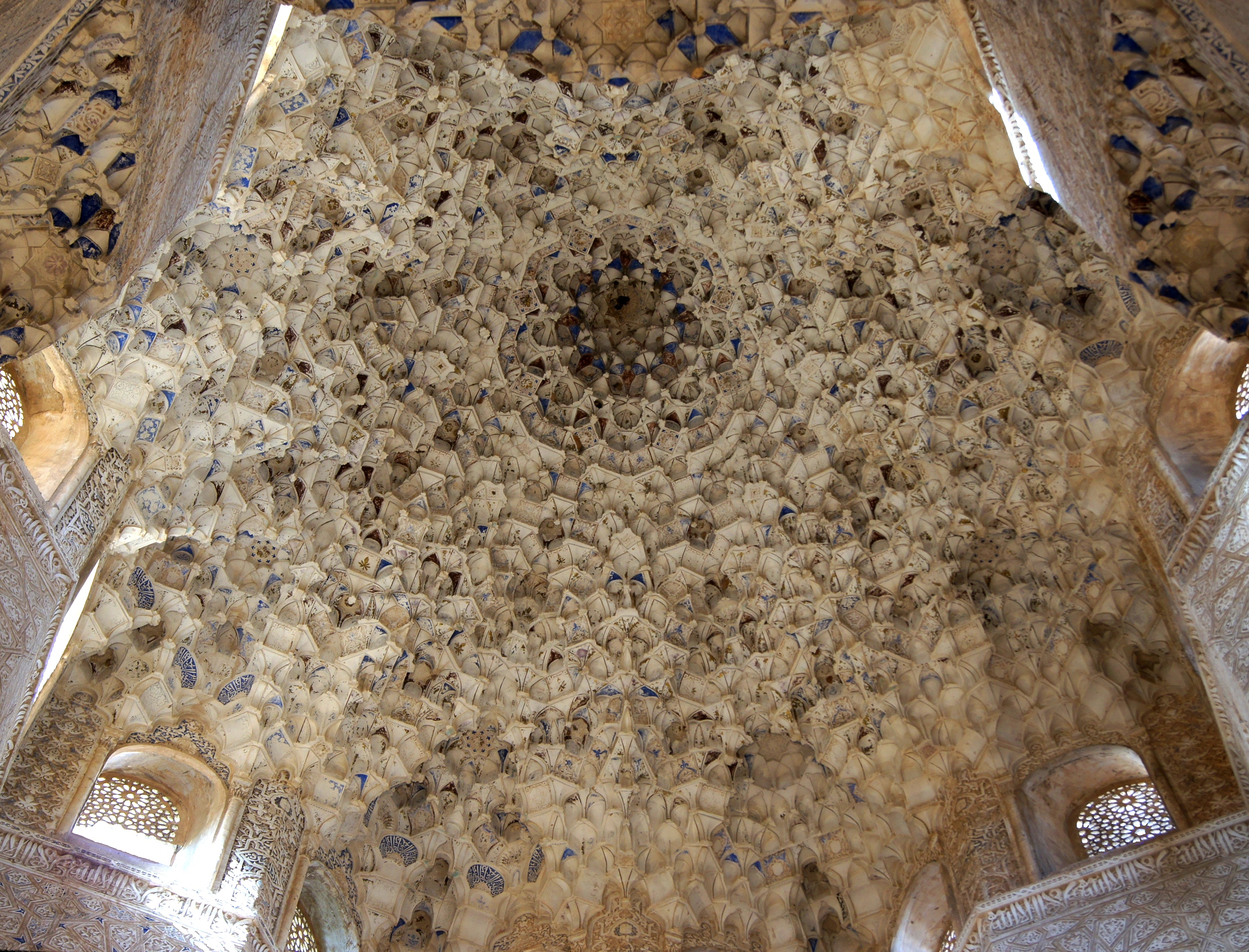 Ceiling salle des Abencerrajes alhambra
