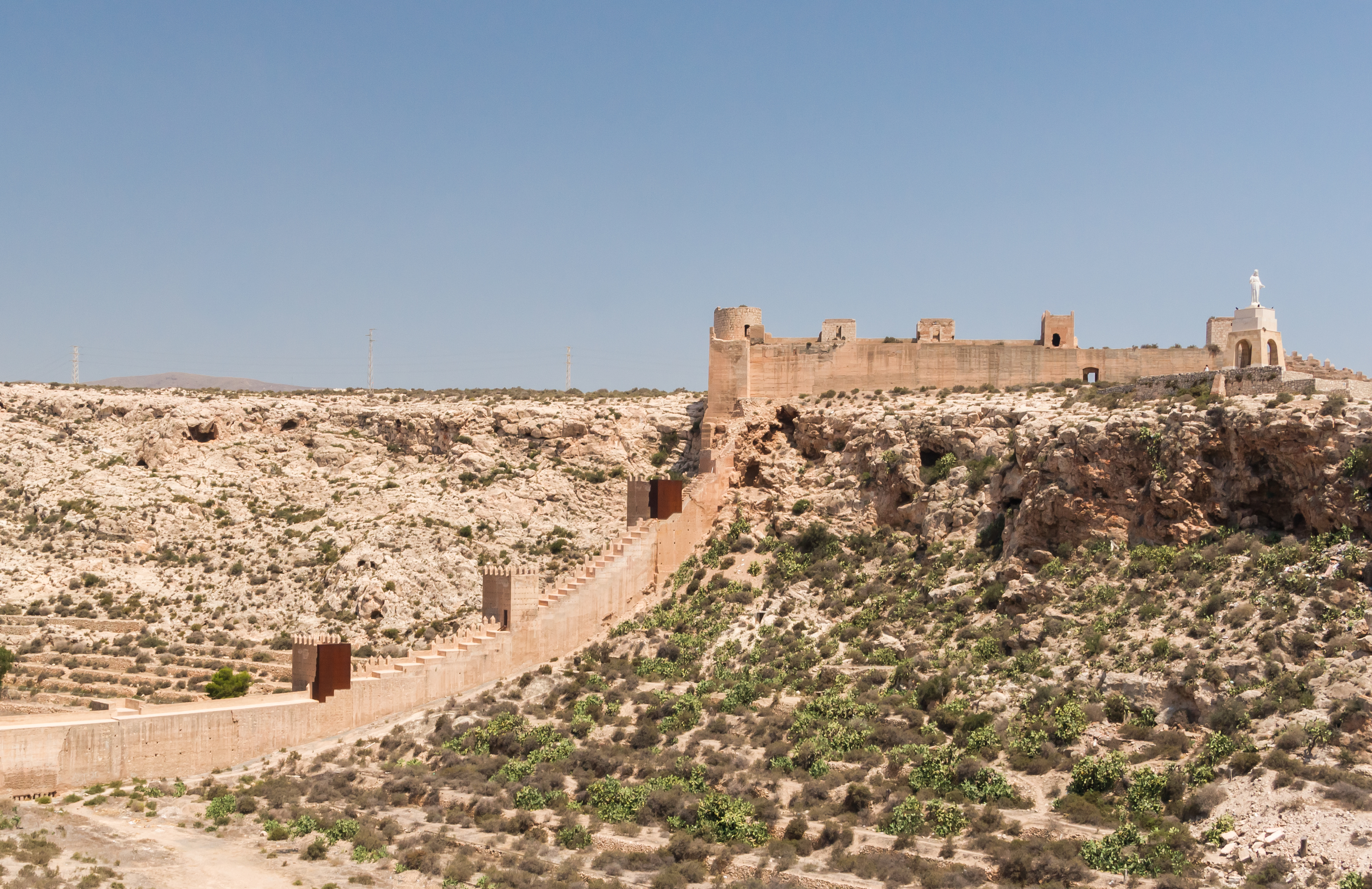 City walls, Almeria, Spain