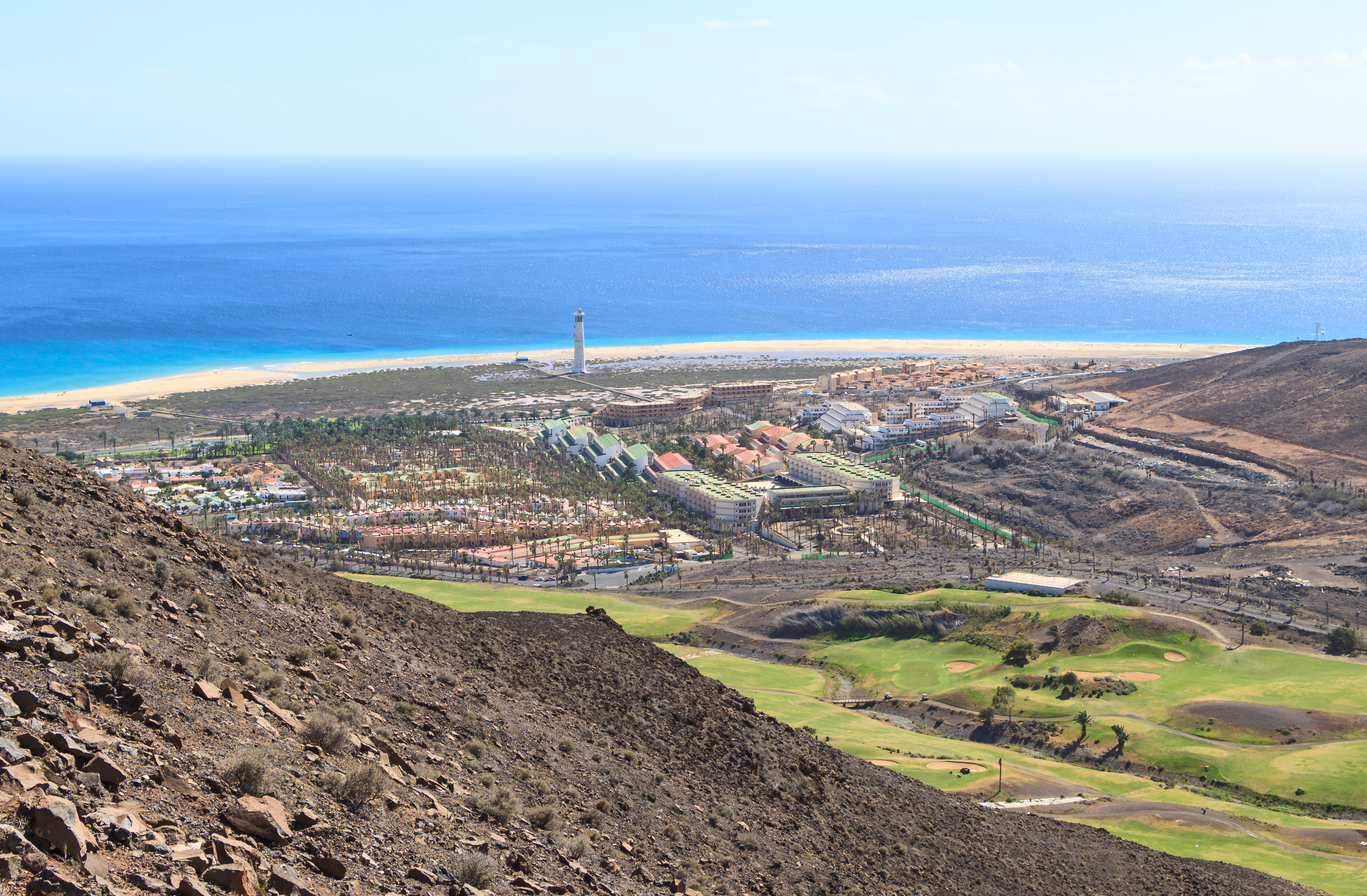 Morro Jable - view from Talahijas