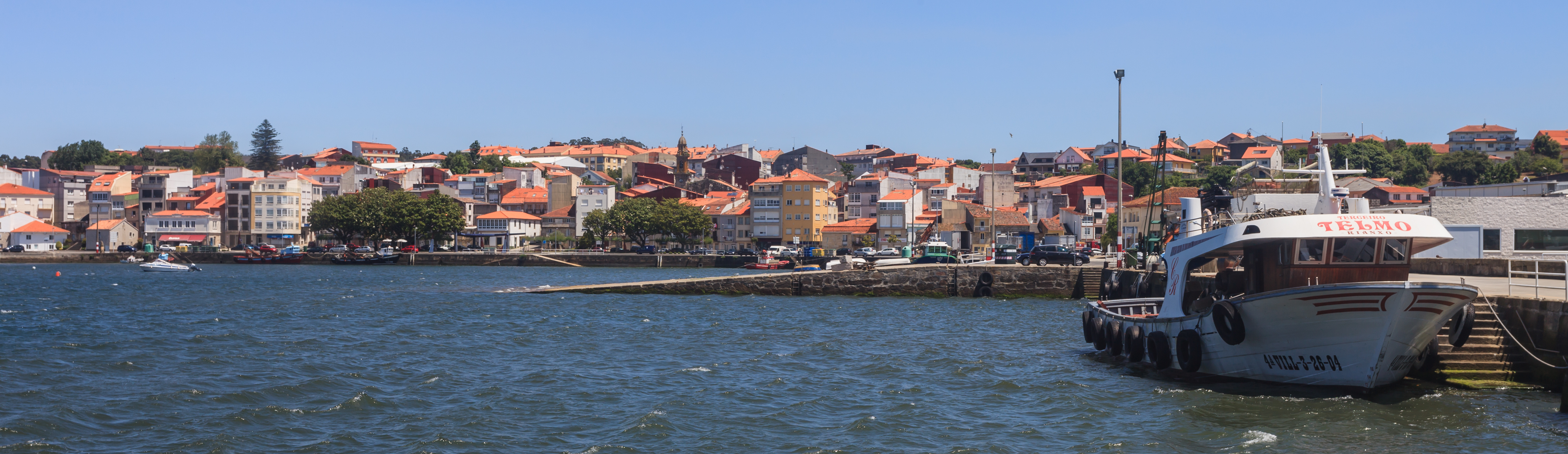 Panorámica de Rianxo Galiza