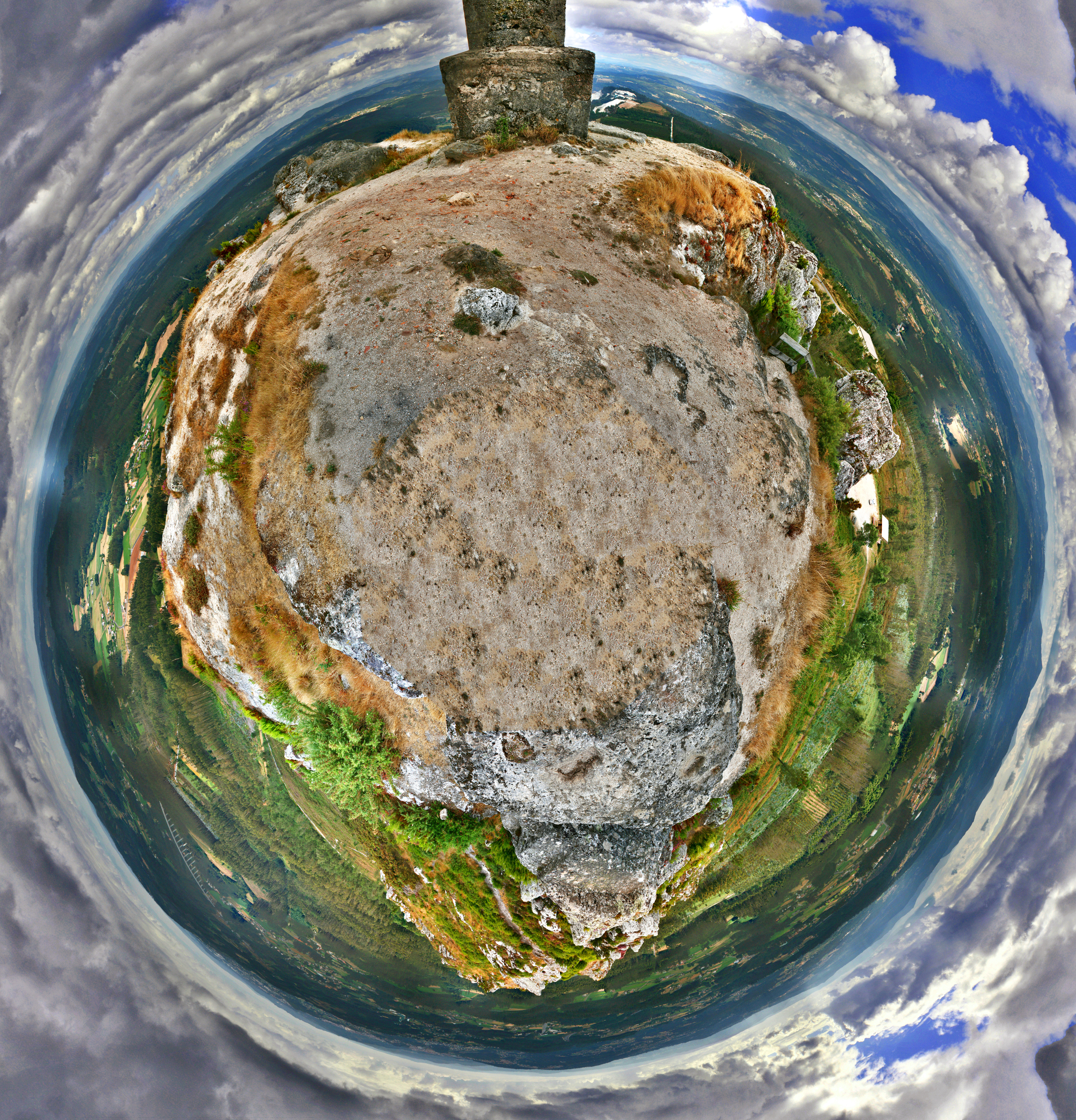Pico Sacro - 02 - Panorama polar