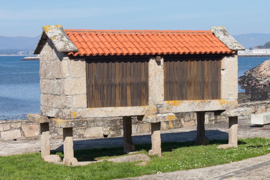 2013. Hórreo en Cambados. Galicia (Spain)