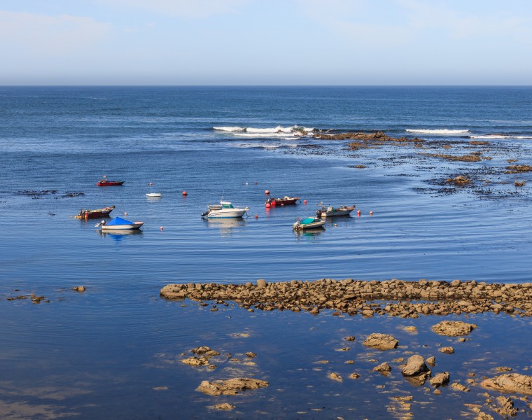2014. O mar perante o Mosteiro de Santa María de Oia. Galiza O-08
