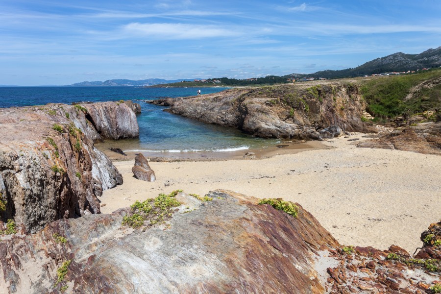 2014 Cala na Praia das Furnas Xuño Porto do Son Galiza-F8