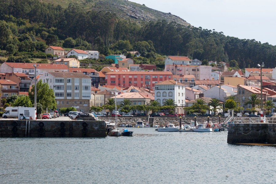 2014 Entrada do porto de Porto do Son. Galiza-P14