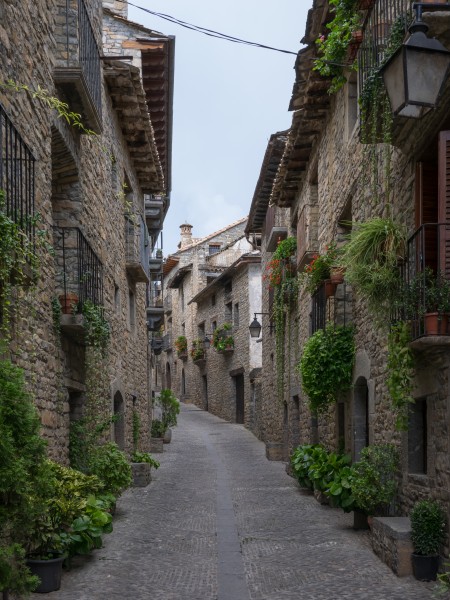 Aínsa - Casco Antiguo - Calle Santa Cruz 02