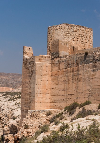 Alcazaba tower, Almeria, Spain