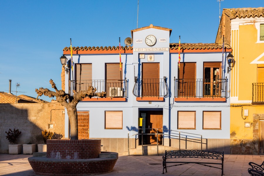 Ayuntamiento, Bárboles, Zaragoza, España, 2017-01-06, DD 05
