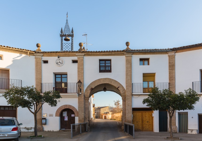Ayuntamiento, Plaza de España, Chodes, España, 2015-01-05, DD 03