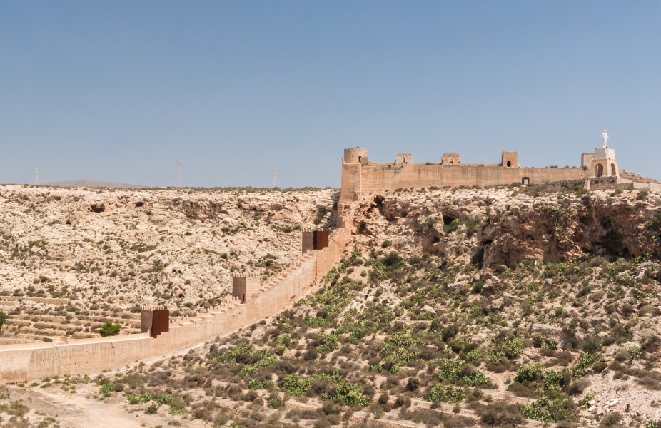 City walls, Almeria, Spain
