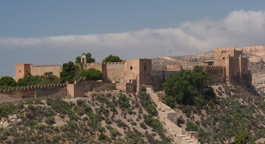 Detail Alcazaba, Almeria, Spain