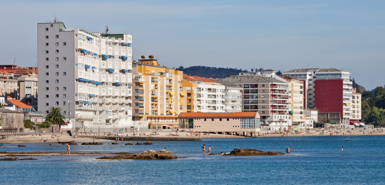 Edificios entre O Carril e Vilagarcía de Arousa. Galicia-53