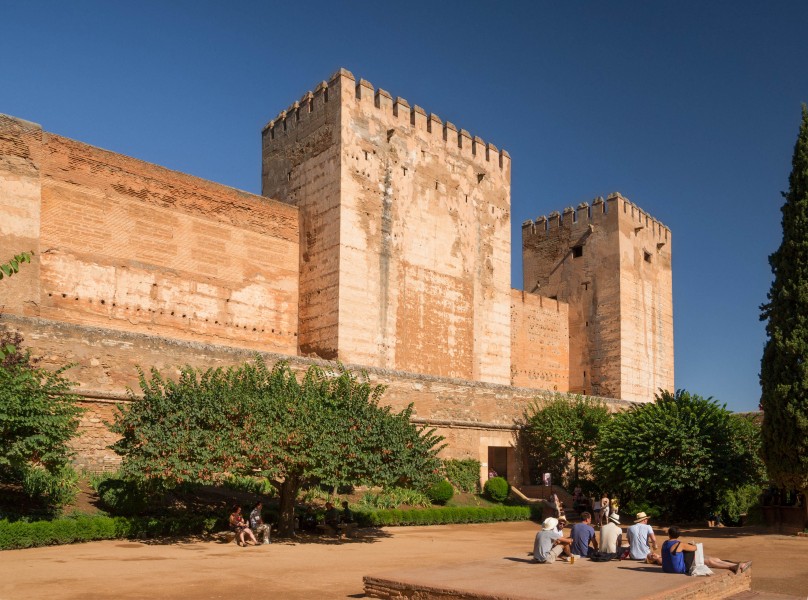 Entrée Alcazaba Alhambra Grenade