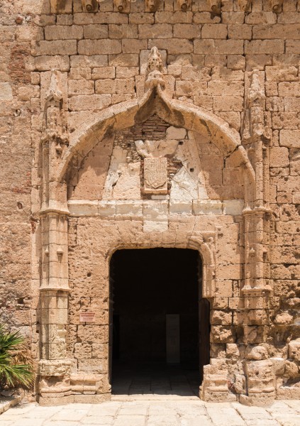 Entrance, Torre de l'Homenaje, Alcazaba, Almeria, Spain