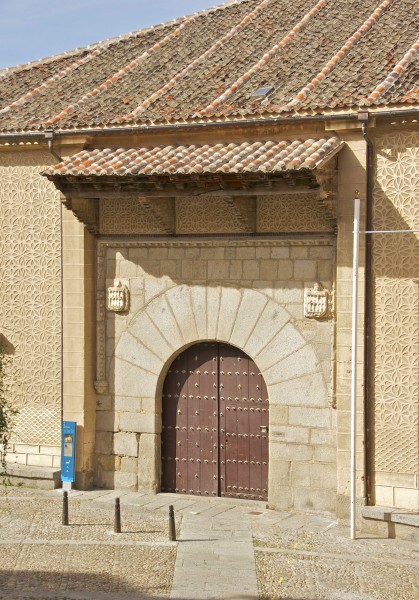 Entrance Alhondiga Segovia Spain