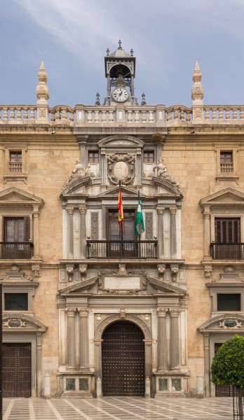 Entrance Real Chancilleria Granada Spain