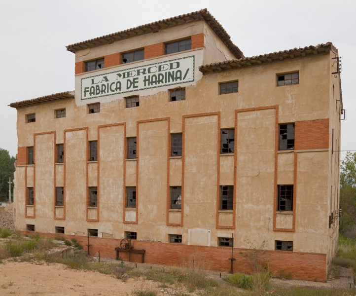 Fábrica de harinas abandonada La Merced, Calatayud, España 2012-05-19, DD 01