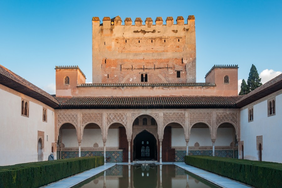 Granada Spain Alhambra-Palacio-de-Comares-01