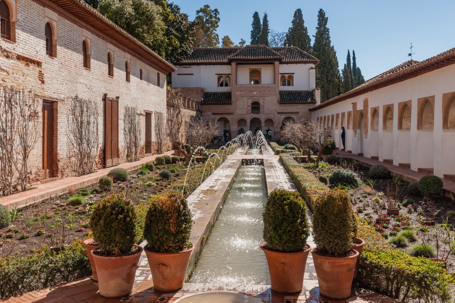 Granada Spain Alhambra-Palacio-Generalife-02