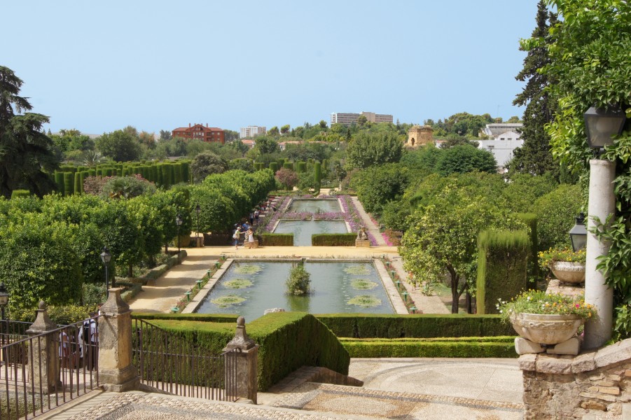 Jardins alcazar reyes cristianos cordoba