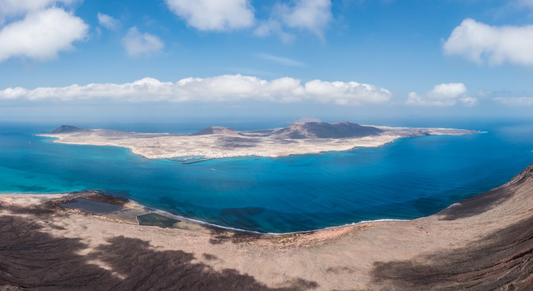 La Graciosa from Mirador del Rio