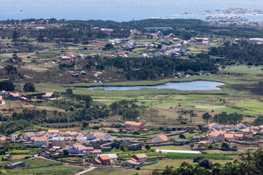 Lagoa de Vixán. Ribeira. Galiza