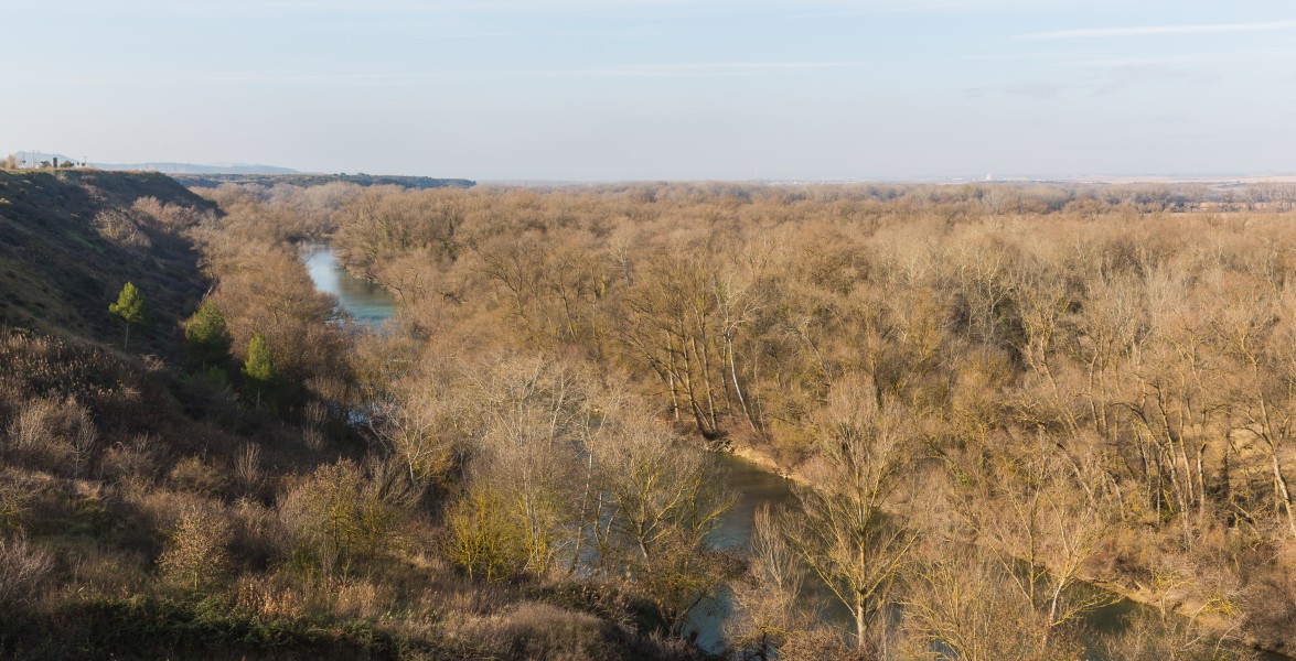 Mirador de Mélida, LIC Tramos Bajos del Aragón y del Arga, Navarra, España, 2015-01-06, DD 03