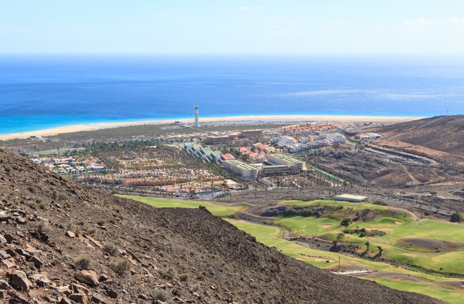 Morro Jable - view from Talahijas