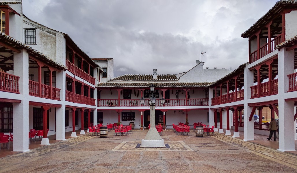 Plaza de la constitucion en Puerto Lapice
