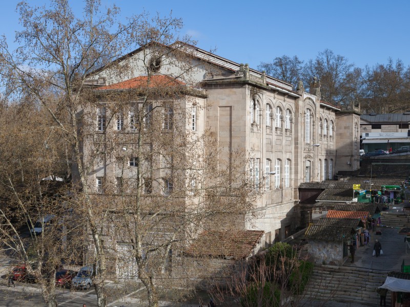 Praza de abastos. Ourense. Galiza. Eue