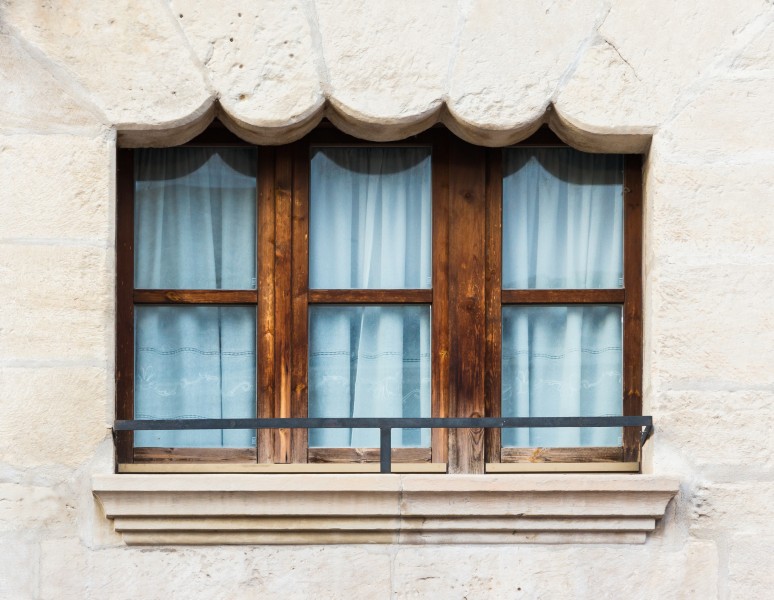 Renaissance Window in Miranda de Ebro, Spain