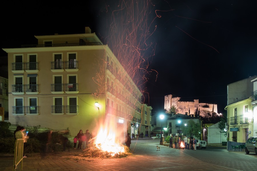 Santa Lucia Festival in Yeste, Albacete. Spain