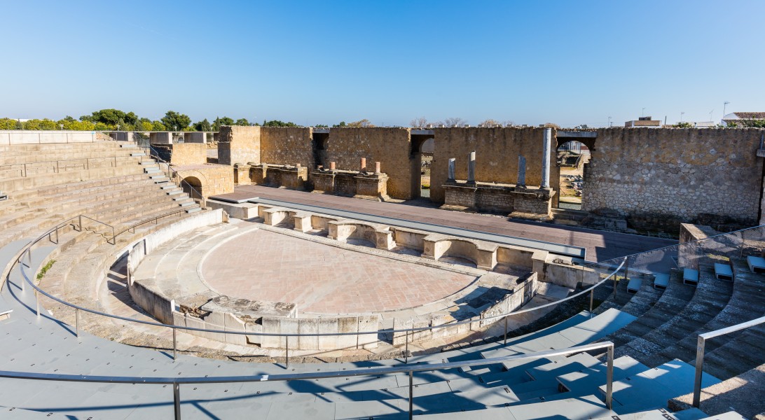 Teatro romano de Itálica, Santiponce, Sevilla, España, 2015-12-06, DD 46