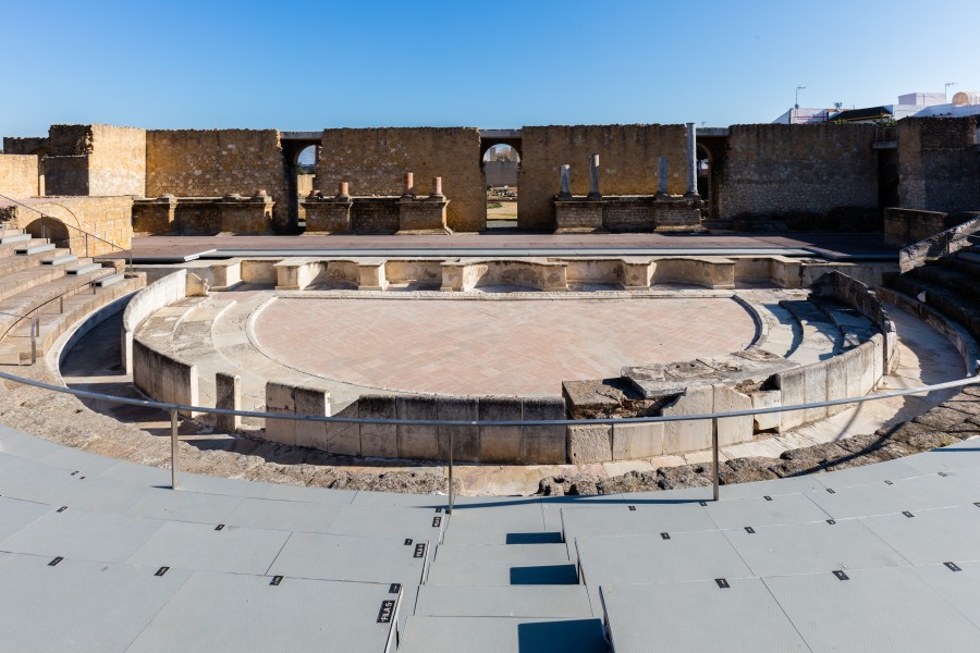 Teatro romano de Itálica, Santiponce, Sevilla, España, 2015-12-06, DD 47
