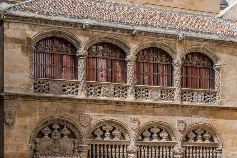 Upper gallery to the Capilla Real Granada Spain