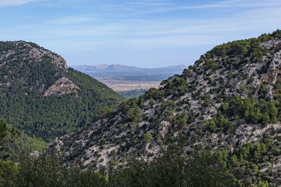 View from Sierra de Tramuntana