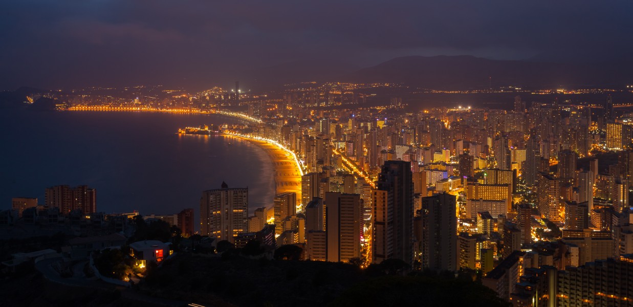 Vista de Benidorm, España, 2014-07-02, DD 49