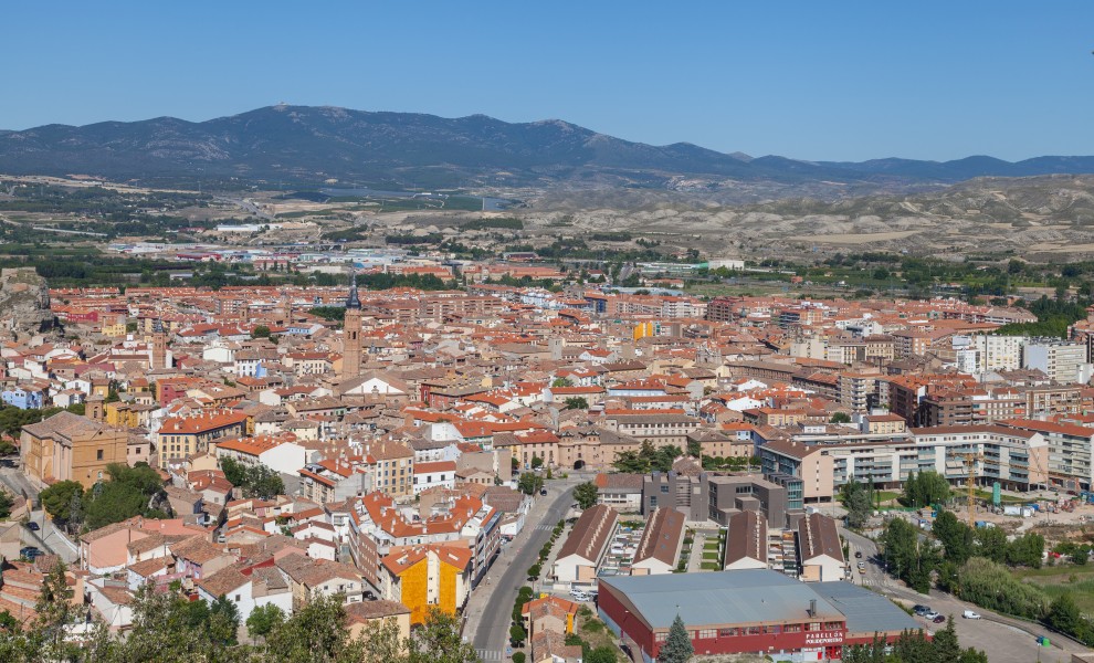 Vista de Calatayud desde San Roque, Aragón, España, 2014-07-12, DD 36