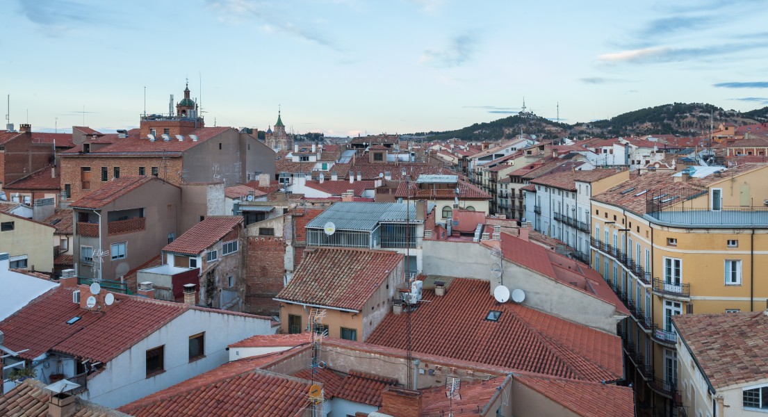 Vista de Teruel desde la torre de la iglesia del Salvador, España, 2014-01-10, DD 78