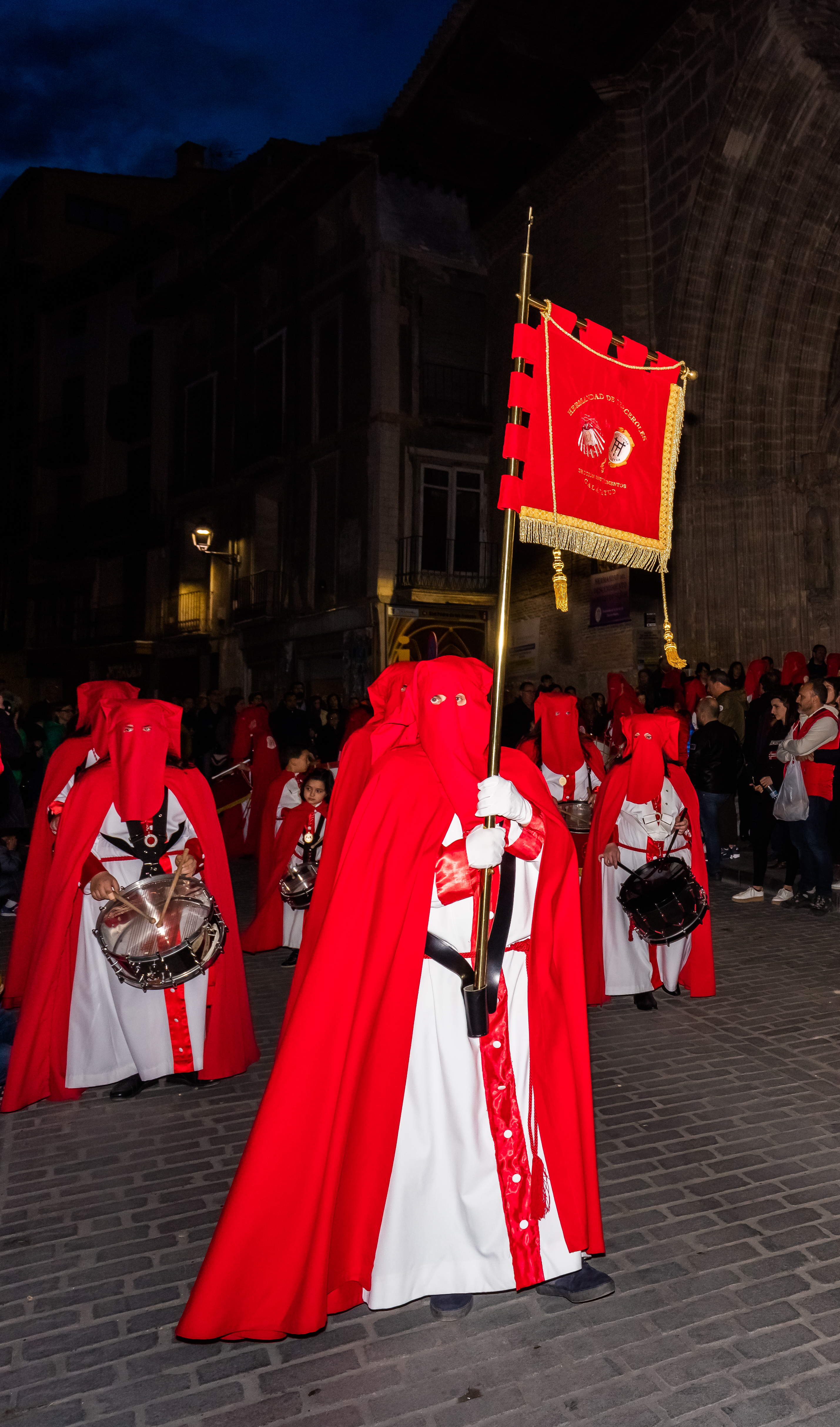 Procesión de la Coronación de Espinas y La Verónica en Jueves Santo, Calatayud, España, 2018-03-28, DD 20