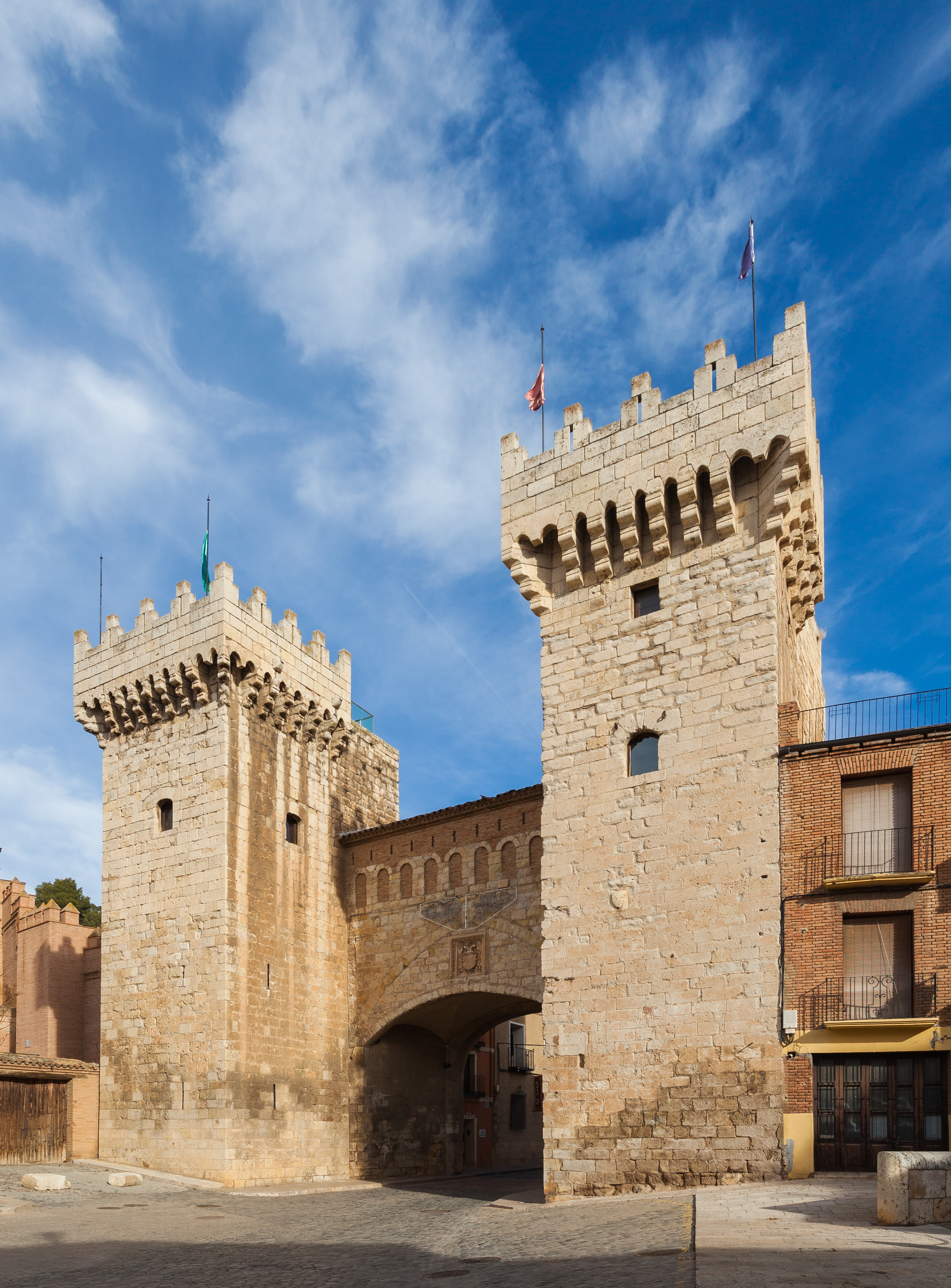 Puerta Baja, Daroca, Zaragoza, España, 2014-01-08, DD 08