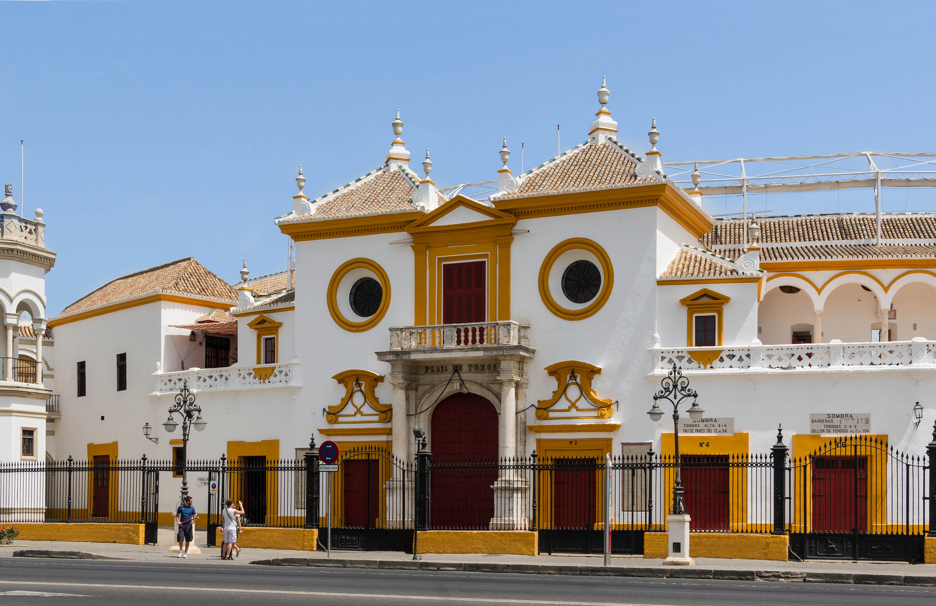 Real Maestranza main entrance Seville Spain