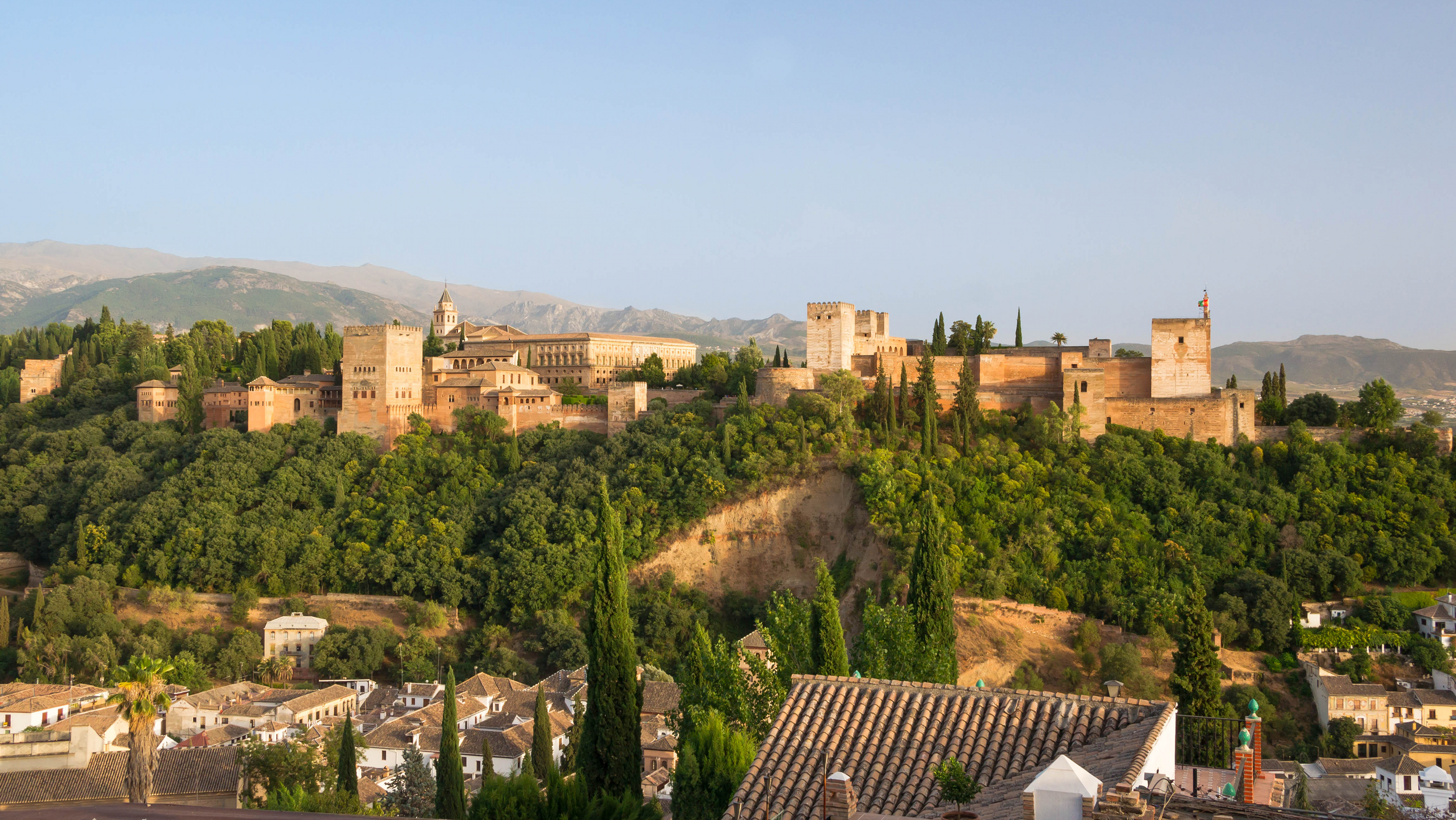 The whole Alhambra Granada Spain