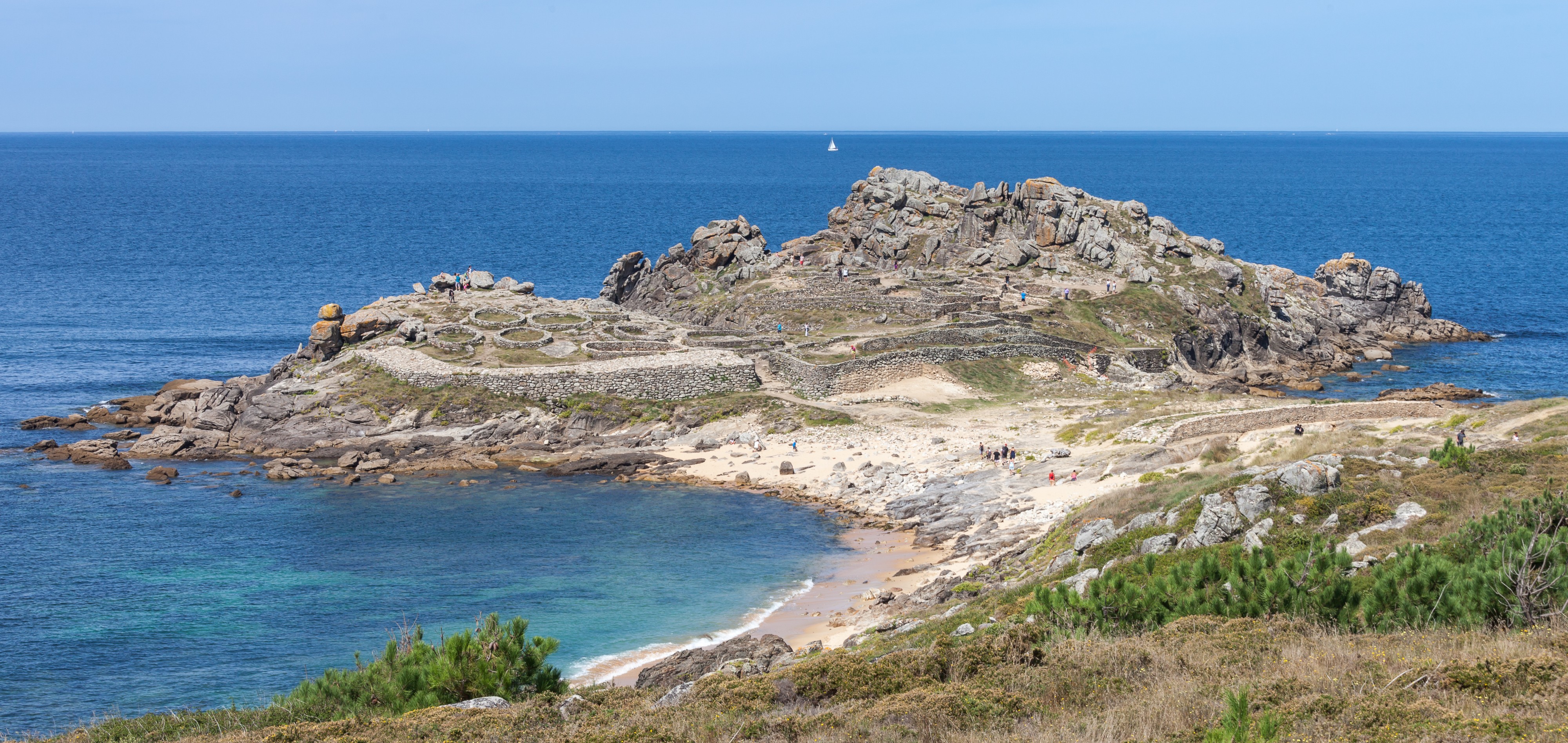 2014 Castro de Baroña. Porto do Son. Galiza